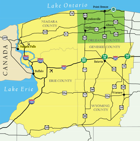 About Orleans County